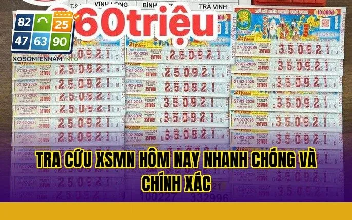 Tra cứu XSMN hôm nay nhanh chóng và chính xác