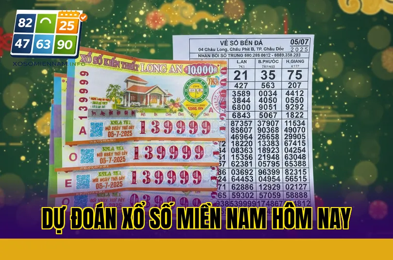 Dự đoán xổ số miền Nam hôm nay