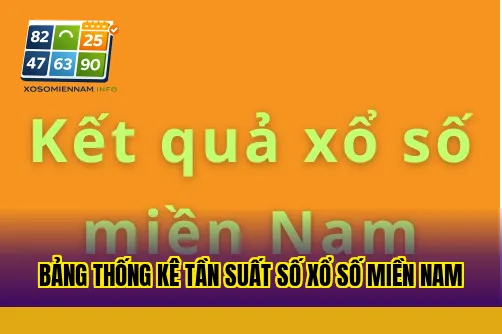 Bảng thống kê tần suất số xổ số miền Nam
