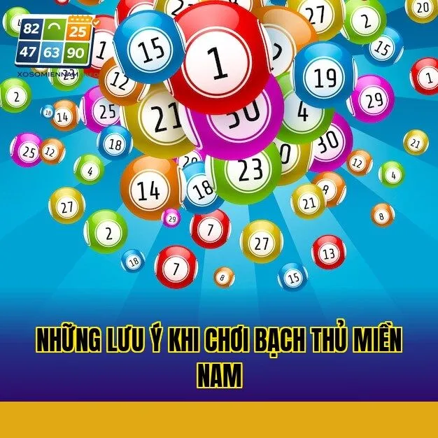 Những lưu ý khi chơi bạch thủ miền Nam