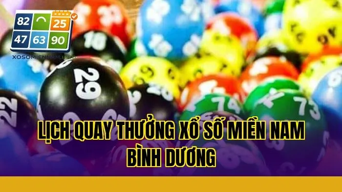 Lịch quay thưởng xổ số miền Nam Bình Dương