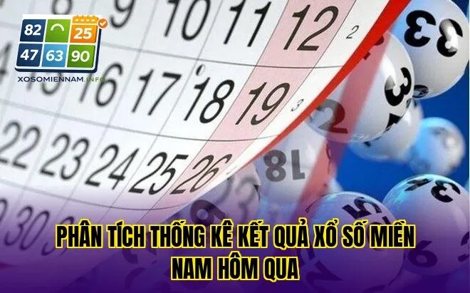 Phân tích thống kê kết quả xổ số miền Nam hôm qua