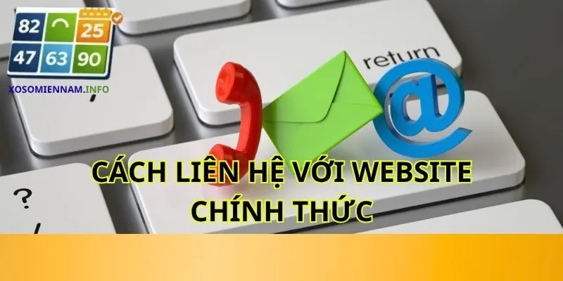 Cách liên hệ với website chính thức